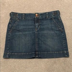 jean skirt